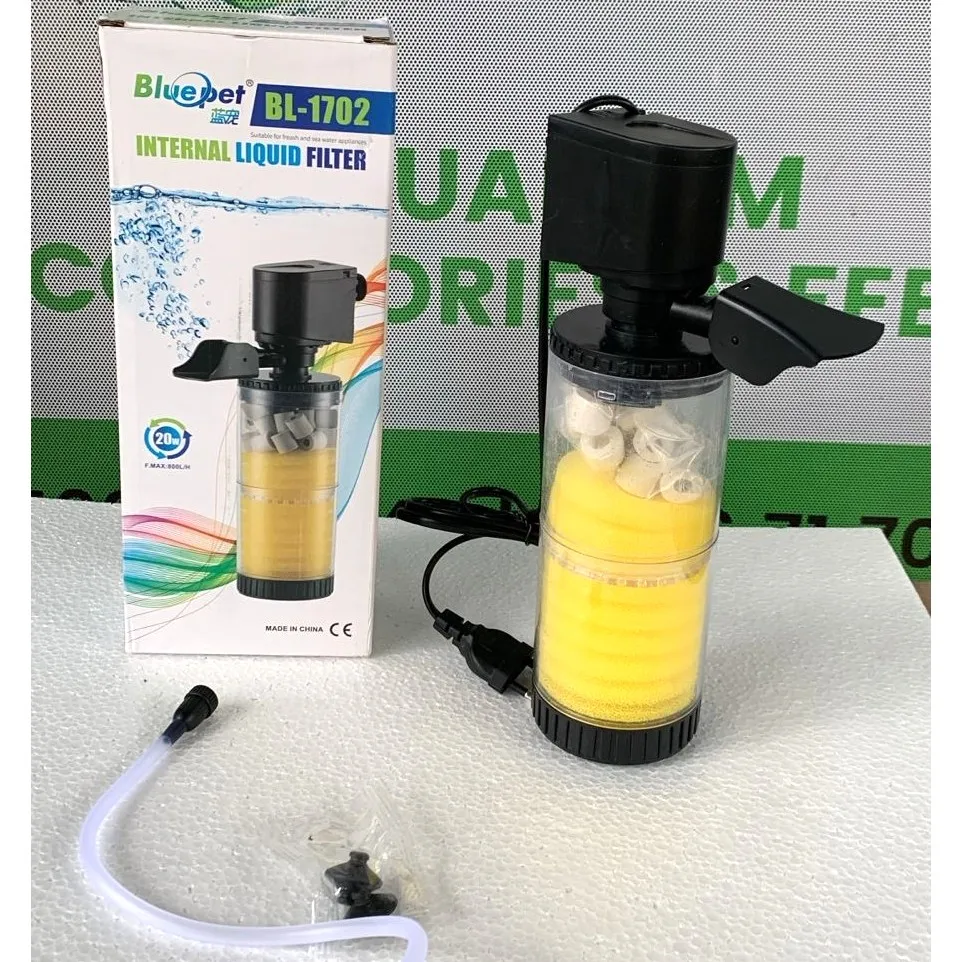 Blue Pet BL-1702 Aquarium Internal Filter 20 Watts
